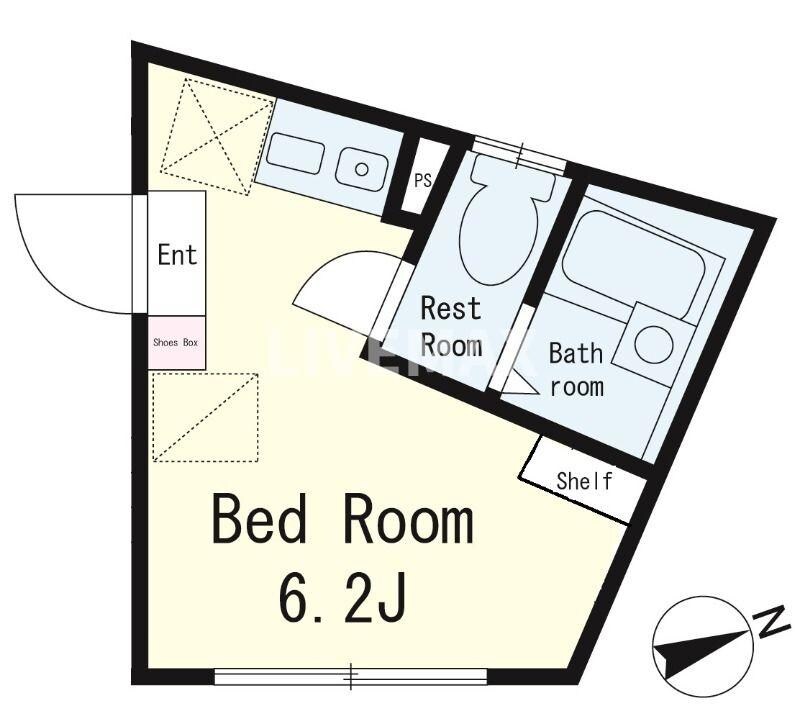ベルネージュの物件間取画像