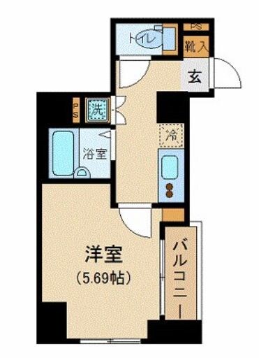 ドルチェ京橋壱番館の物件間取画像