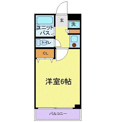 コンフォートマンション下町の物件間取画像