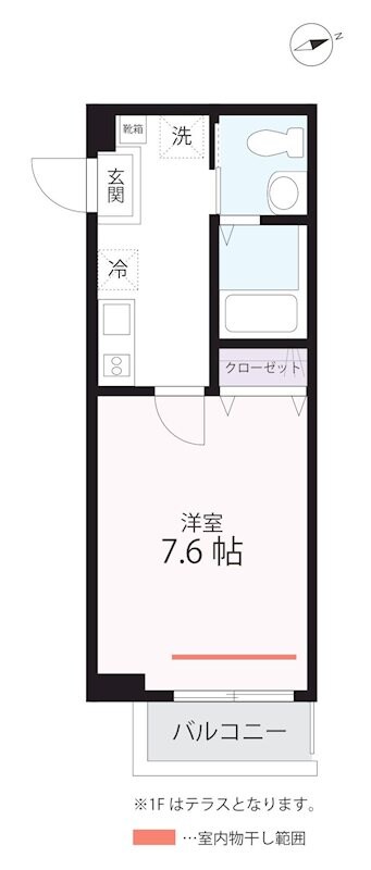 ハーミットクラブハウス羽田（仮）の物件間取画像