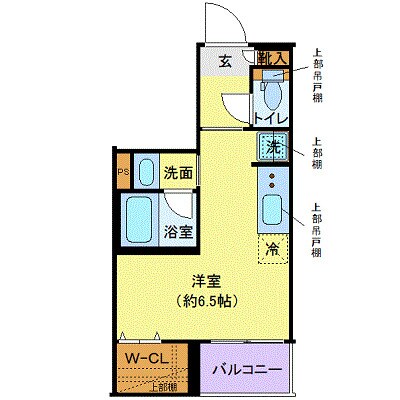 クレヴィスタ品川西大井の物件間取画像