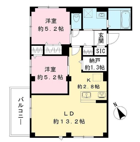 RAMO等々力の物件間取画像