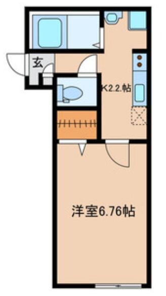 ケイ･アパルトメント 三宿の物件間取画像