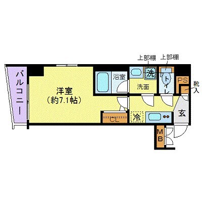 フェニックス市谷本村町の物件間取画像