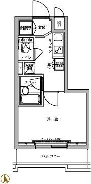 ルーブル久我山の物件間取画像