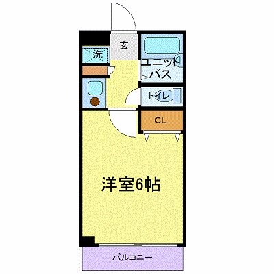 コンフォートマンション下町の物件間取画像