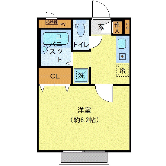 アムール泉の物件間取画像