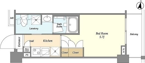 ARKMARK西小山の物件間取画像