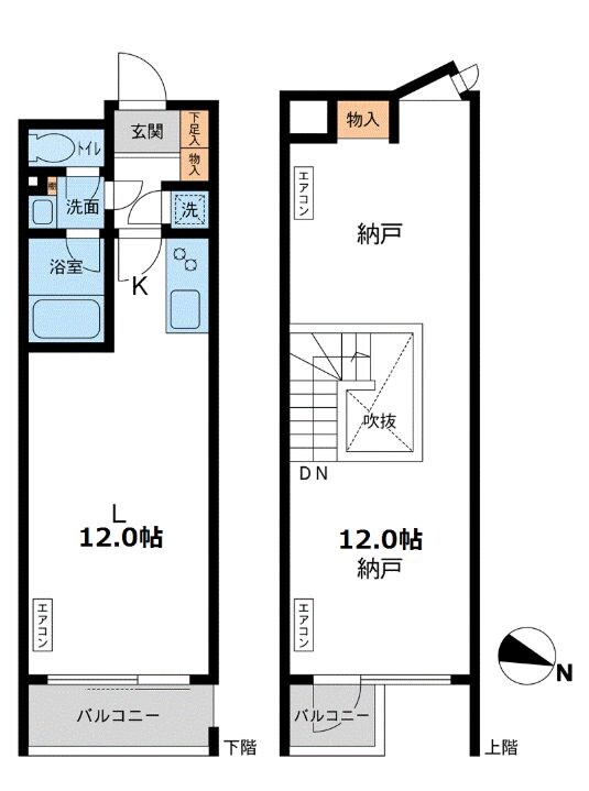 CASSIA目黒の物件間取画像