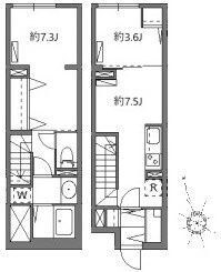 ソラシアレジデンス学芸大学Ⅱの物件間取画像