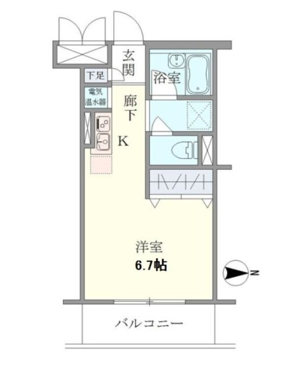 麻布十番駅 徒歩10分 3階の物件間取画像