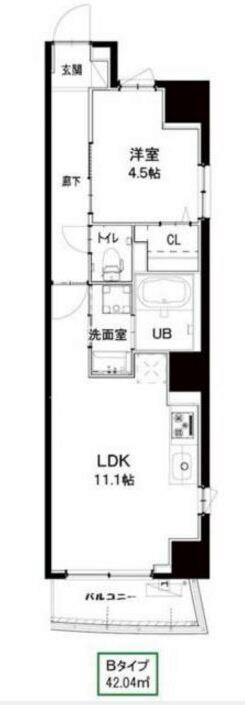 シルヴァー アウルの物件間取画像