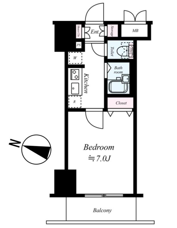 ISLE東京向島の物件間取画像