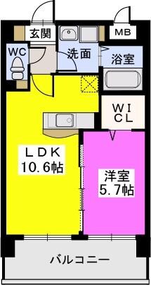 アルティメゾン博多の物件間取画像