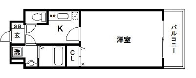 サヴォイザ・リバーテラスの物件間取画像