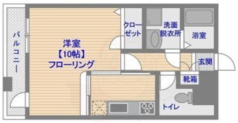 ピュアドームグランテージ博多の物件間取画像