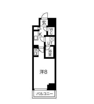 スパシエトラッド門前仲町の物件間取画像