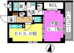 ノーヴァルーチェ高砂の物件間取画像