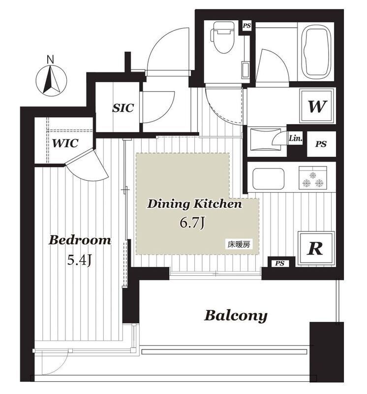 アトラス千代田末広町の物件間取画像