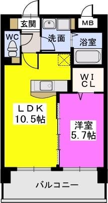 アルティメゾン博多の物件間取画像