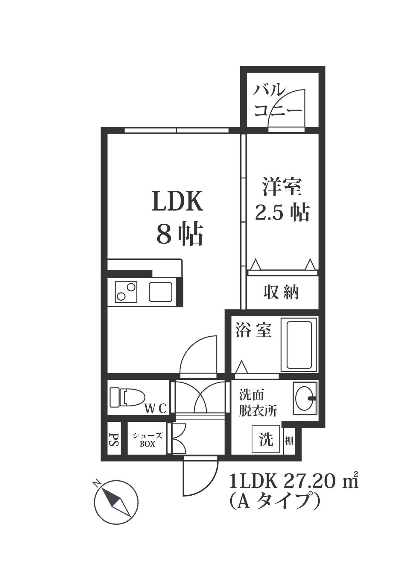 MODERN PALAZZO山王Growの物件間取画像