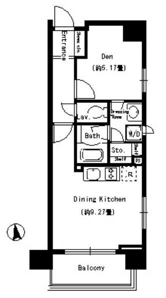 パークキューブ上野の物件間取画像