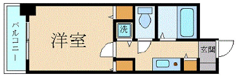スカイコート日本橋浜町第3の物件間取画像