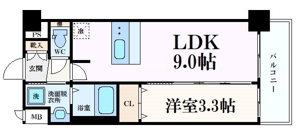 西院駅 徒歩13分 5階の物件間取画像