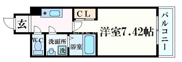 七条駅 徒歩4分 2階の物件間取画像