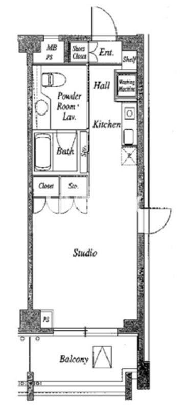 ヴェローナ亀戸エルエルエイチの物件間取画像