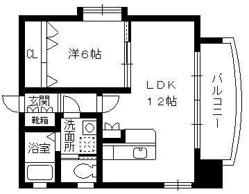 グランドキャニオンの物件間取画像