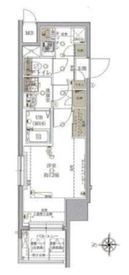 南千住駅 徒歩11分 3階の物件間取画像