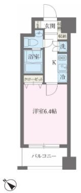 ＫＤＸレジデンス森下千歳の物件間取画像