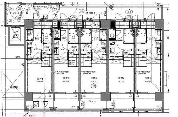 Rupieレジデンス赤坂南の物件間取画像