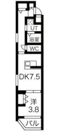 フォーリアライズ京都東寺の物件間取画像