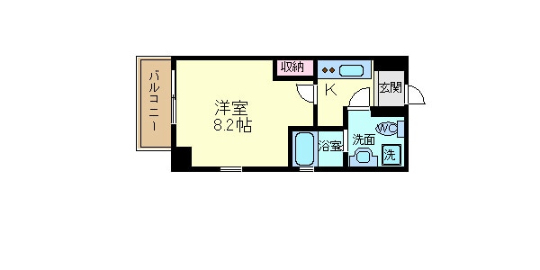 グランドーリア西院の物件間取画像