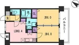 コンダクト福岡東の物件間取画像