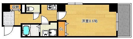 ＡＸＩＳ博多の物件間取画像