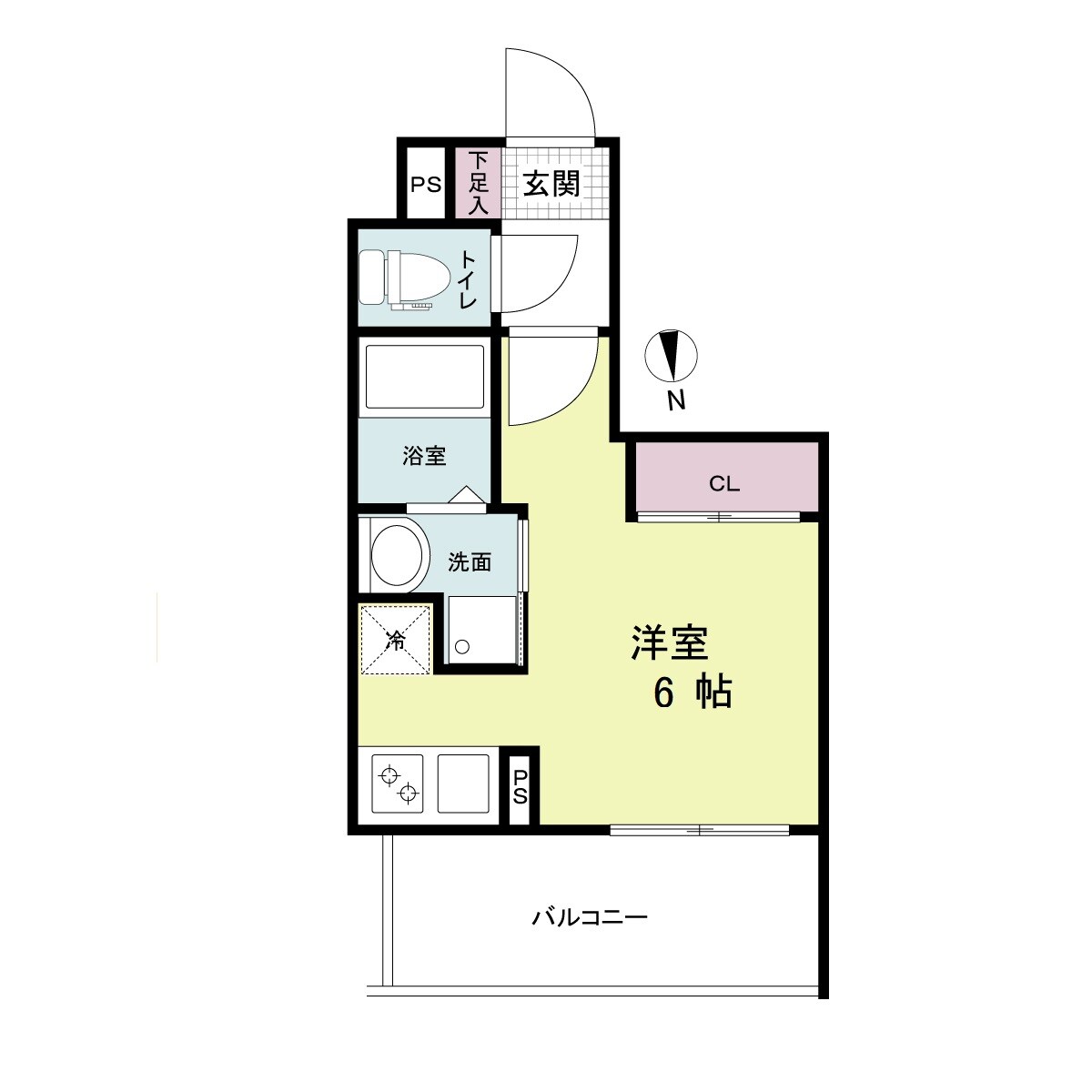 MODERN PALAZZO 大濠スクエアの物件間取画像