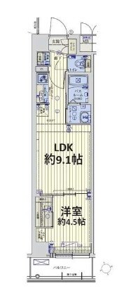 スワンズ京都東寺ガーデンの物件間取画像