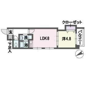 グラヴィス平尾の物件間取画像