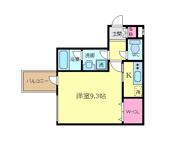 べラジオ京都鴨川Ⅱの物件間取画像