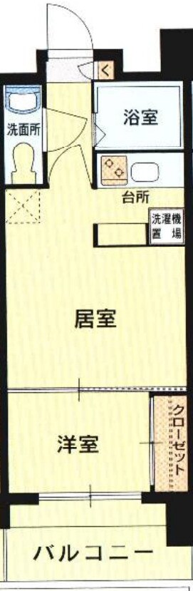 エステート・モア・シャトー薬院の物件間取画像