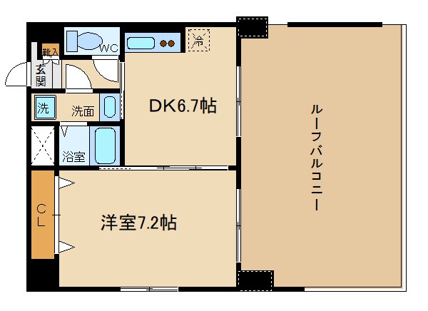 アーバネックス室町の物件間取画像