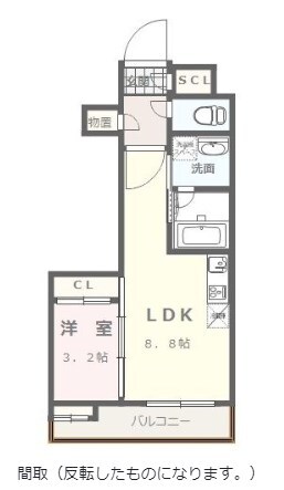 ヴィラージュ大濠の物件間取画像