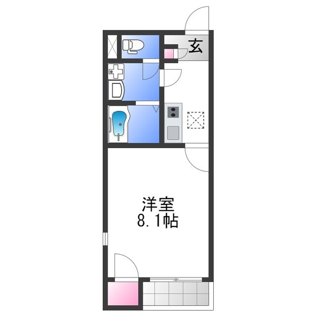 レオネクスト杉の物件間取画像