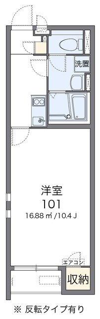 クレイノビレッジの物件間取画像