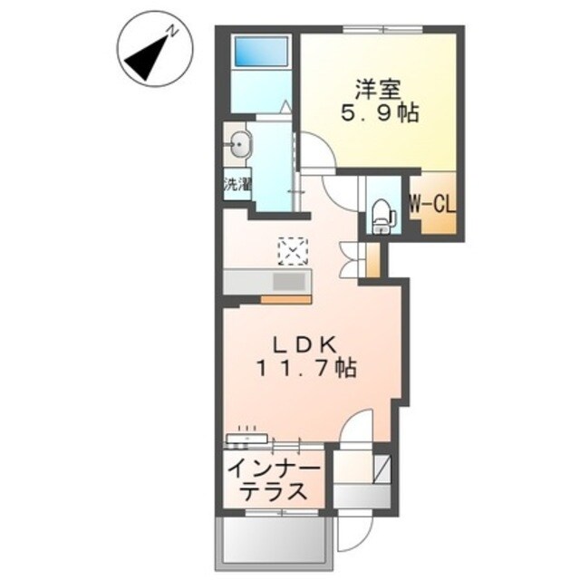 ストレリチアの物件間取画像