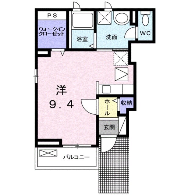 クラールの物件間取画像