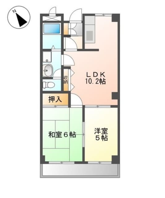 グリックユキモトの物件間取画像